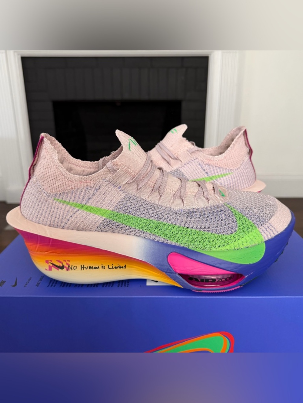 Nike Air Zoom Alphafly NEXT% 3 x Kipchoge - Size 12.5 - (HJ7041-600)